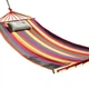 Гамак подвесной с каркасом 190х100 Планка 100см Hammock Темно-красный - изображение 1