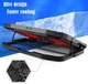 Подставка, столик для ноутбука с кулерами Laptop Cooler S18 с подсветкой до 17 дюймов + ЖК экран - изображение 8