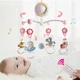 Музыкальный мобиль на кроватку Baby Bell Moon 3 в 1 с ночником, проектором и пультом управления розовый - изображение 4