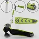 Самокат трехколесный Best Scooter складной алюминиевый руль, 4 колеса PU со светом Light green (102320) - изображение 6