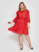 Сукня міді осіння жіноча VLAVI Валенсія 133201 52 Коралове (13320152_vl) - зображення 4