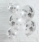 Конфетті, метафан "Silver stars", вага - 50 г, розмір - 35 мм - зображення 2