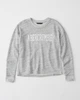 Свитшот женский - свитшот Abercrombie & Fitch AF5597W XS Светло-серый - изображение 2