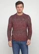 Свитер мужской - свитер Hollister HC6763M S Темно-красный - изображение 1