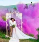 Кольоровий дим (димова шашка 30 сек.) для фотосесій, колір - фіолетовий - зображення 2