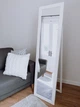 Зеркало напольное в деревянной раме HomeDeco белое 170х50 - изображение 2