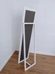 Зеркало напольное в деревянной раме HomeDeco белое 170х50 - изображение 4