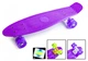Скейтборд Пенні борд Penny Board 22" VIOLET Фіолетовий Світяться колеса - зображення 4