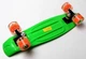 Скейтборд Пенни борд Penny Board 22" GREEN Зеленый Светящиеся колеса - изображение 5