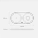 Бездротове зарядний пристрій Baseus Planet 2in1 cable Winder+Wireless Charger (Wireless Charging Quick Charger 12V/2A + USB Type-C 3A 1m) White (WXPL-B02) - зображення 8