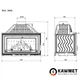 Каминная топка KAWMET W16 - 18 кВт - изображение 4