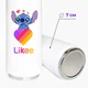 Термобанка Стич Лайк (Stitch Likee) 500 мл (31091-1596) термокружка термос из нержавеющей стали с трубочкой - изображение 6
