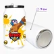 Термобанка Бравл Старс Эль Примо (Brawl Stars El Primo) 350 мл (31091-1011) термокружка термос из нержавеющей стали с трубочкой - изображение 6