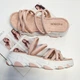 Зручні сандалі-шльопанці на рожеві платформі Fashion 2006 40 - зображення 6