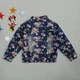 Джинсовая куртка ZSS Kids для девочки 98 см Синяя 18150 - изображение 2
