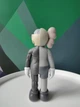Дизайнерская игровая фигура Кавс Kaws Companion Flayed Open Edition Grey серый 20cм - изображение 3