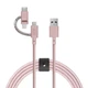 Кабель Native Union Belt Cable Universal Rose 2 m (BELT-ULC-ROS-NP) - изображение 2