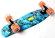 Скейтборд Пенни борд Penny Board 22" NEMO Морской Светящиеся колеса - изображение 4