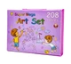 Канцелярський набір "Super Mega Art Set". Pink (208 предметів) - зображення 2