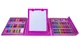 Канцелярський набір "Super Mega Art Set". Pink (208 предметів) - зображення 3
