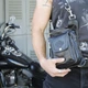 Сумка на бедро из натуральной кожи Ridl Harley Davidson черная 902610Harley Davidson - изображение 3