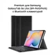 Обкладинка-клавіатура Airon Premium для Samsung Galaxy Tab S6 Lite (SM-P610/P615) 10.4" Black - зображення 4
