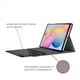 Обкладинка-клавіатура Airon Premium для Samsung Galaxy Tab S6 Lite (SM-P610/P615) 10.4" Black - зображення 7