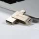 Флеш пам'ять COTEetCI iUSB 32Gb Gold (CS5070-32G) - зображення 2