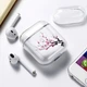 Силіконовий чохол для навушників Apple AirPods 1/2 "Сакура" - зображення 3