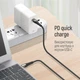 Кабель ColorWay USB Type-C - USB Type-C (M/M), PD Fast Charging, 3 А, 65 W, 1 м, Grey (CW-CBPDCC040-GR) - изображение 6