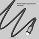 Кабель ColorWay USB Type-C - USB Type-C (M/M), PD Fast Charging, 3 А, 65 W, 1 м, Grey (CW-CBPDCC040-GR) - изображение 7