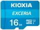 Карта пам'яті MicroSDHC 16GB UHS-I Class 10 Kioxia Exceria R100MB/s (LMEX1L016GG2) + SD-адаптер - зображення 2