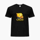 Детская футболка Бравл Старс Ворон желтый (Brawl Stars Crow yellow) (25186-1028) 146-152 см Хлопок Черный - изображение 1