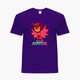 Детская футболка Герои в масках (PJ Masks) (25186-1615) 158-164 см Хлопок Фиолетовый - изображение 1