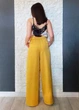 Брюки Sweet orange горчичный S 18-15029 - изображение 6