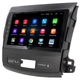Штатная магнитола Lesko для Mitsubishi Outlander XL 2005-2010 / XL рестайлинг 2009-2013 9" 1/16GB Wi-Fi Optima GPS-навигация Android - изображение 2