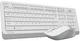 Клавиатура + мышь A4Tech FG1010 беспроводные White/Grey - изображение 3