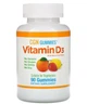 Вітамін D3 для дітей California Gold Nutrition зі смаком ягід і фруктів, 2000 МО, 90 жувальних таблеток - зображення 1