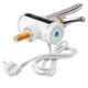 Проточный кран-водонагреватель кухонный для кухни Lidz Warm 058 LDWAR058WCR24985 White / Chrome - изображение 4