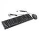 Клавиатура UKC HK-6300 TZ + мышка - игровой комплект проводная клавиатура для ПК с цветной RGB подсветкой - изображение 7