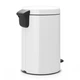 Бак для мусора Brabantia Pedal Bin 12 л белый (111969) - изображение 2