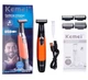 Триммер Kemei KM-1910 - Мужской аккумуляторный триммер бритва для стрижки волос бороды и усов + 4 насадки (581581) - изображение 7