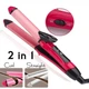 Керамическая плойка Hair Beauty Set Nova NHC-2009 2 in 1 - Утюжок, щипцы, выпрямитель, выравниватель волос - изображение 10