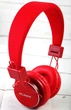Беспроводные Bluetooth наушники Atlanfa AT-7611A c MP3 плеером, FM радио приемником и микрофоном (Красные) - изображение 10