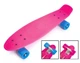 Скейтборд Пенни борд Penny Board 22" Crimson Малиновый Матовые колеса - изображение 1