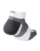 Компрессионные спортивные короткие носки 2XU, Vectr Cushion, M (38-42), белый/серый - изображение 2