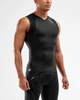 Мужская компрессионная майка 2XU, Compression Sleeveless Top MA2306a, XXL, черный/черный - изображение 3