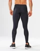 Мужские компрессионные тайтсы 2XU, Core Compression Tights, XLT, черный/черный логотип - изображение 3