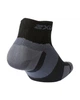Компрессионные спортивные укороченные носки 2XU, Vectr Ultralight 1/4 Crew, M (38-42), черный/титановый - изображение 2
