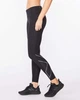 Женские компрессионные тайтсы 2XU, MCS Light Speed Mid Rise Tights, S, черный/черный отражающий логотип - изображение 3